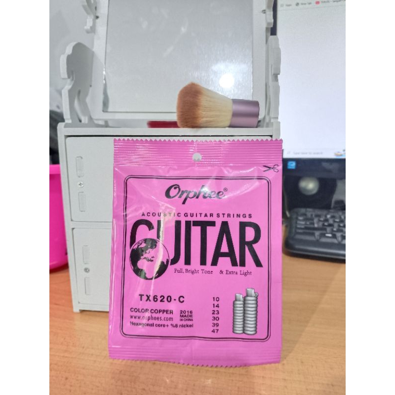 Senar Gitar Warna Orphee Acoustic 010 Orphee TX620C Orphee TX620-C