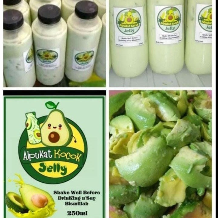 

Minuman viral enak Avocado Jelly Shake / Alpukat Kocok Viral 250 ml