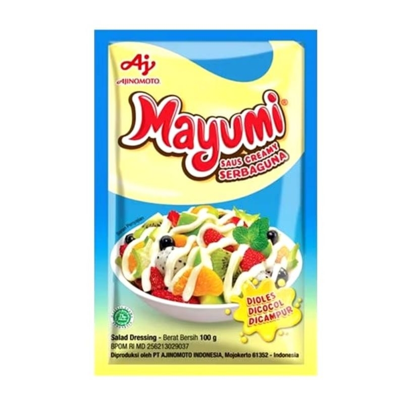 

Mayonaise mayumi original sachet 100 gram