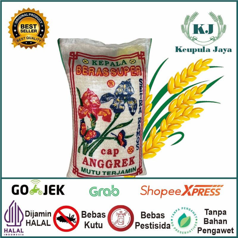 

beras cap anggrek 25kg