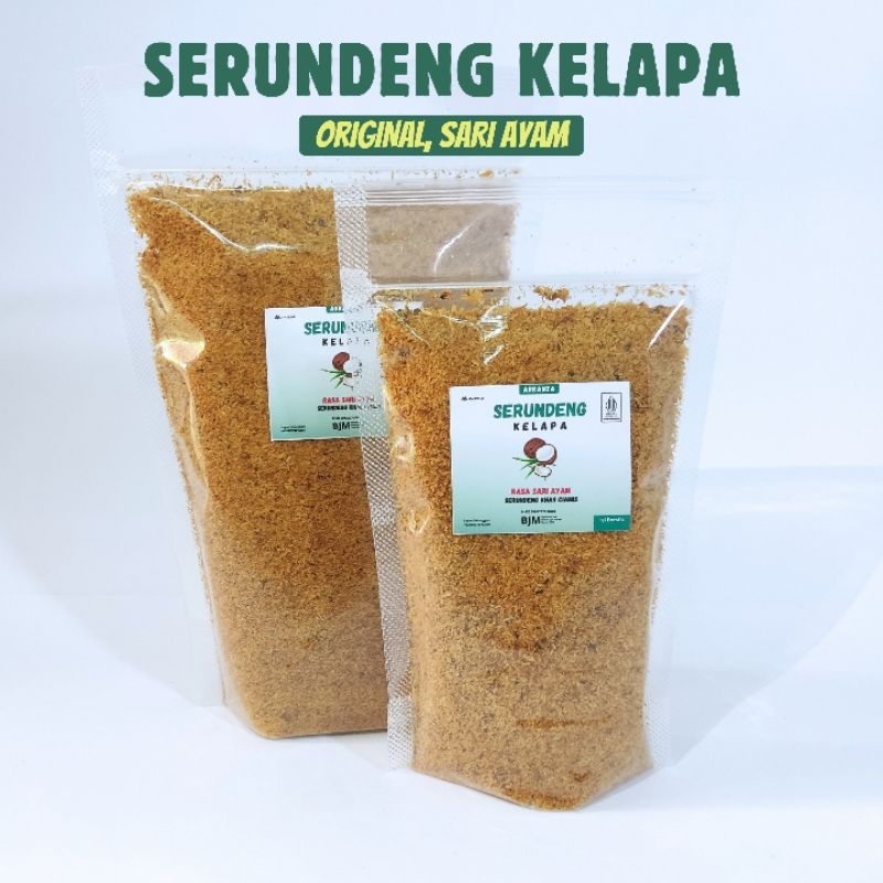 

Serundeng Kelapa Original Asli Srundeng Rasa Lezat Gurih Surundeng Sari Ayam