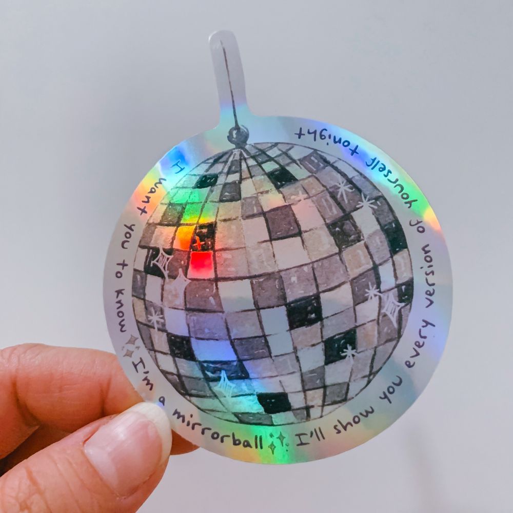

Taylor Swift Diecut Sticker Hologram 1 pcs