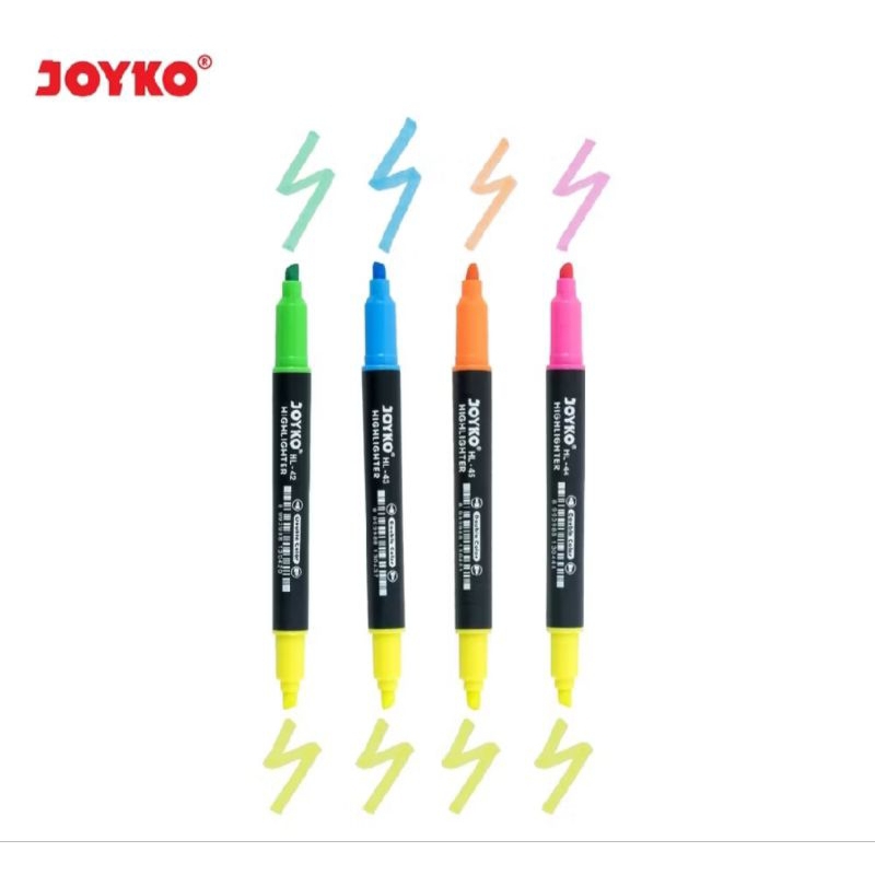 

STABILO/HIGLIGHTER JOYKO 2 WARNA UJUNG WARNA KUNING HL-42/HL-43/HL-44/HL-45