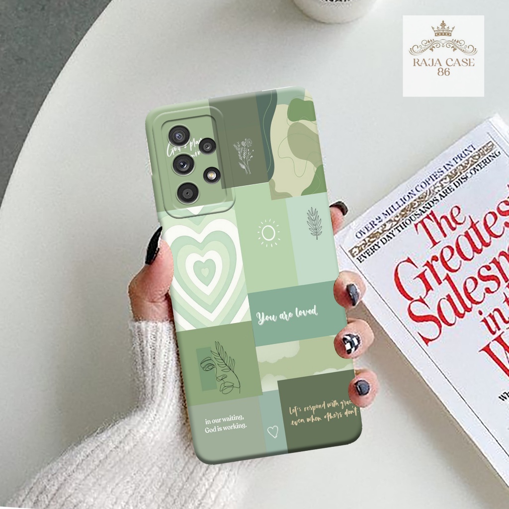 Softcase Samsung Galaxy A72 4G 2021 - rajacase - Casing  Samsung Galaxy A72 4G 2021 - Motif case aes