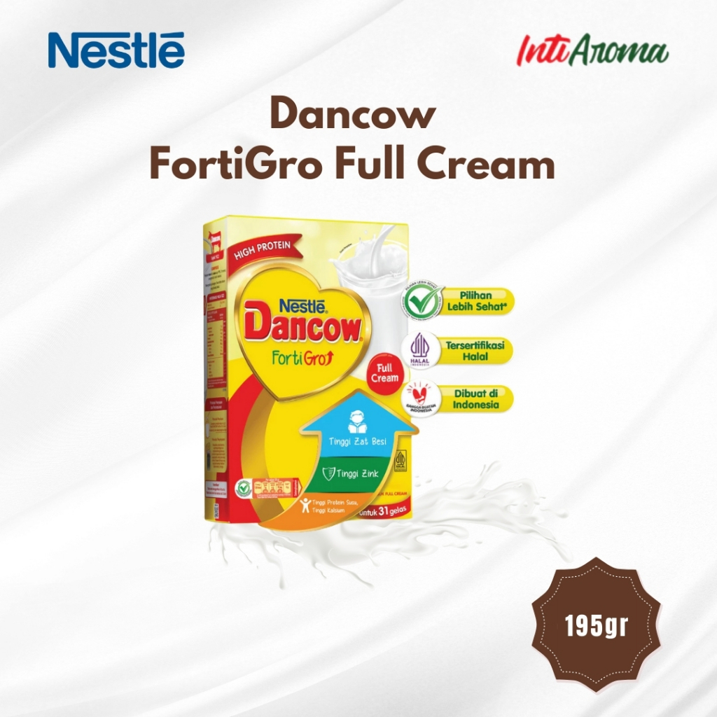 

Dancow forti gro fullcream 195gr