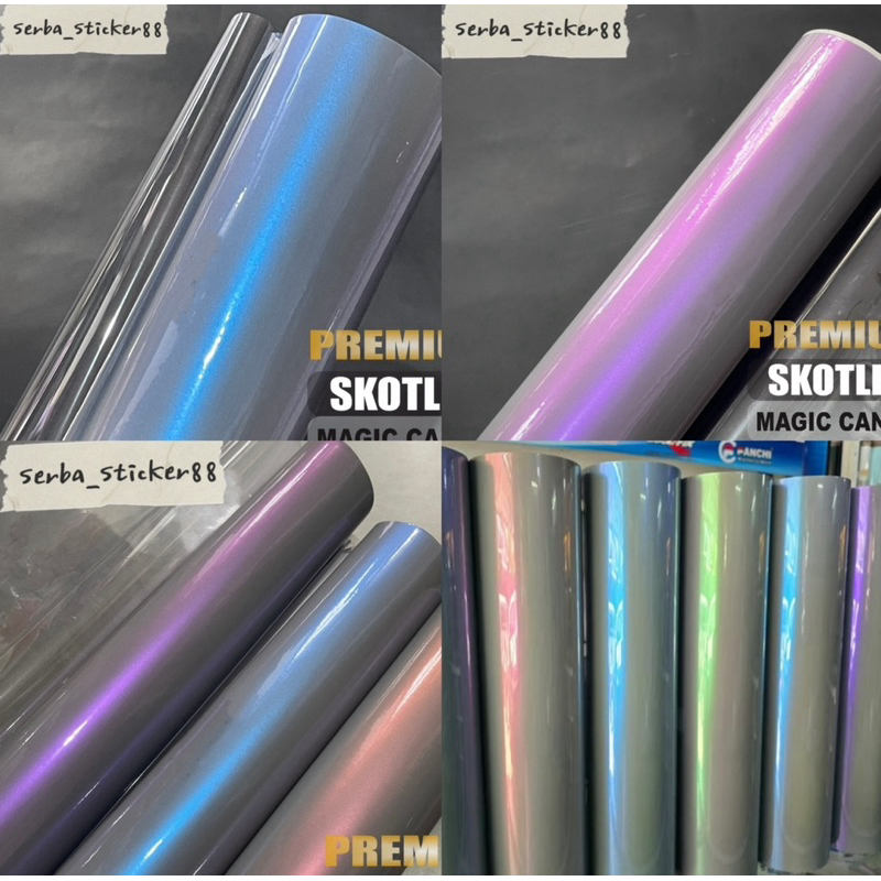 

Stiker Magic Candy Sticker Skotlet Mobil Super Glossy L152Cm