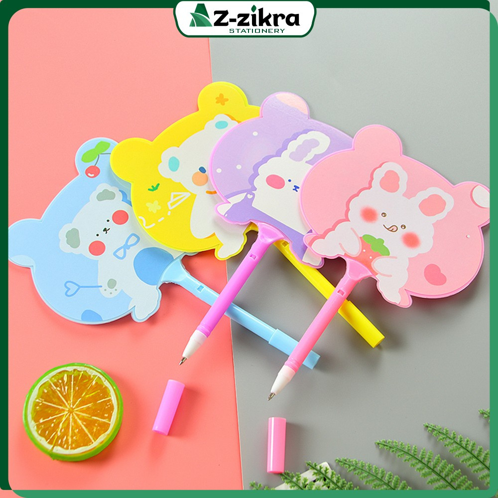 

Pena Kipas Karakter Animal Gemoy / Alat Tulis Ballpoint Motif Kartun / Fan Pen Pena Kipas Souvenir Az Zikra Stationery A67