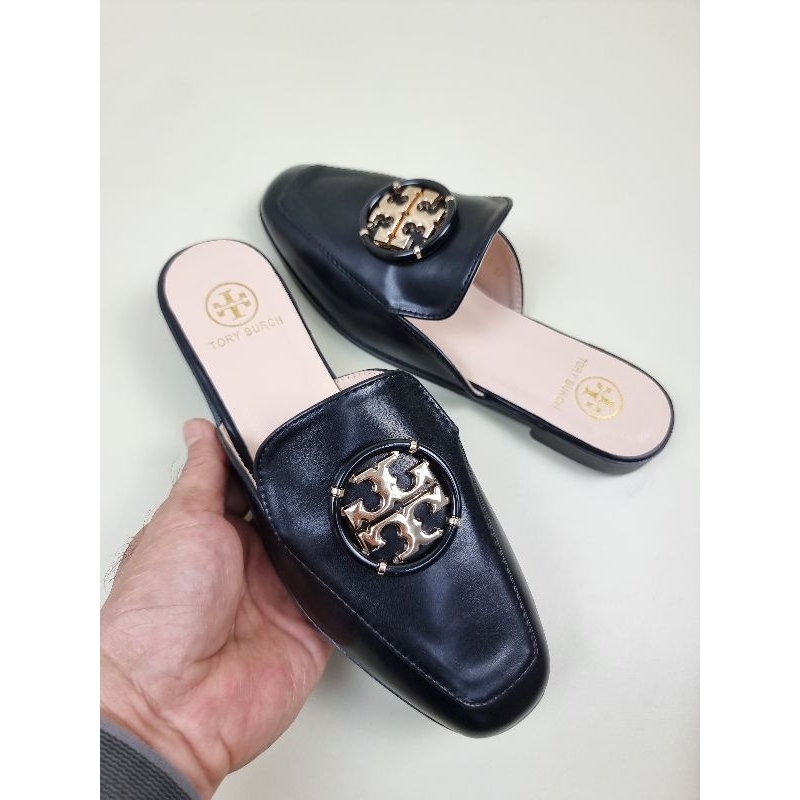 Sandal Wanita Loafer Backless  Loafer Pattern  Import Branded Sandal Slip On Bantalan Isole Empuk Ny