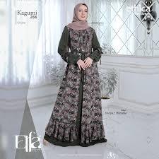 KOKO DEWASA KAHFI 240 OLIVINE & GAMIS ETHICA KAGUMI 266 OLIVE