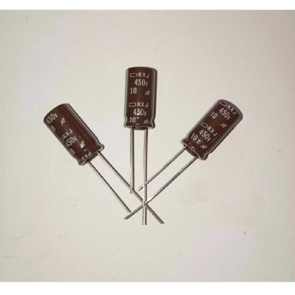 Elko 450v 10uf Elco 10uf 450v isi 10pcs Original