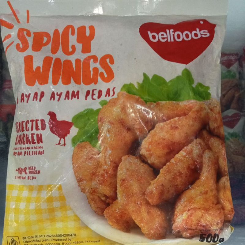 

belf chiken wings 500gr