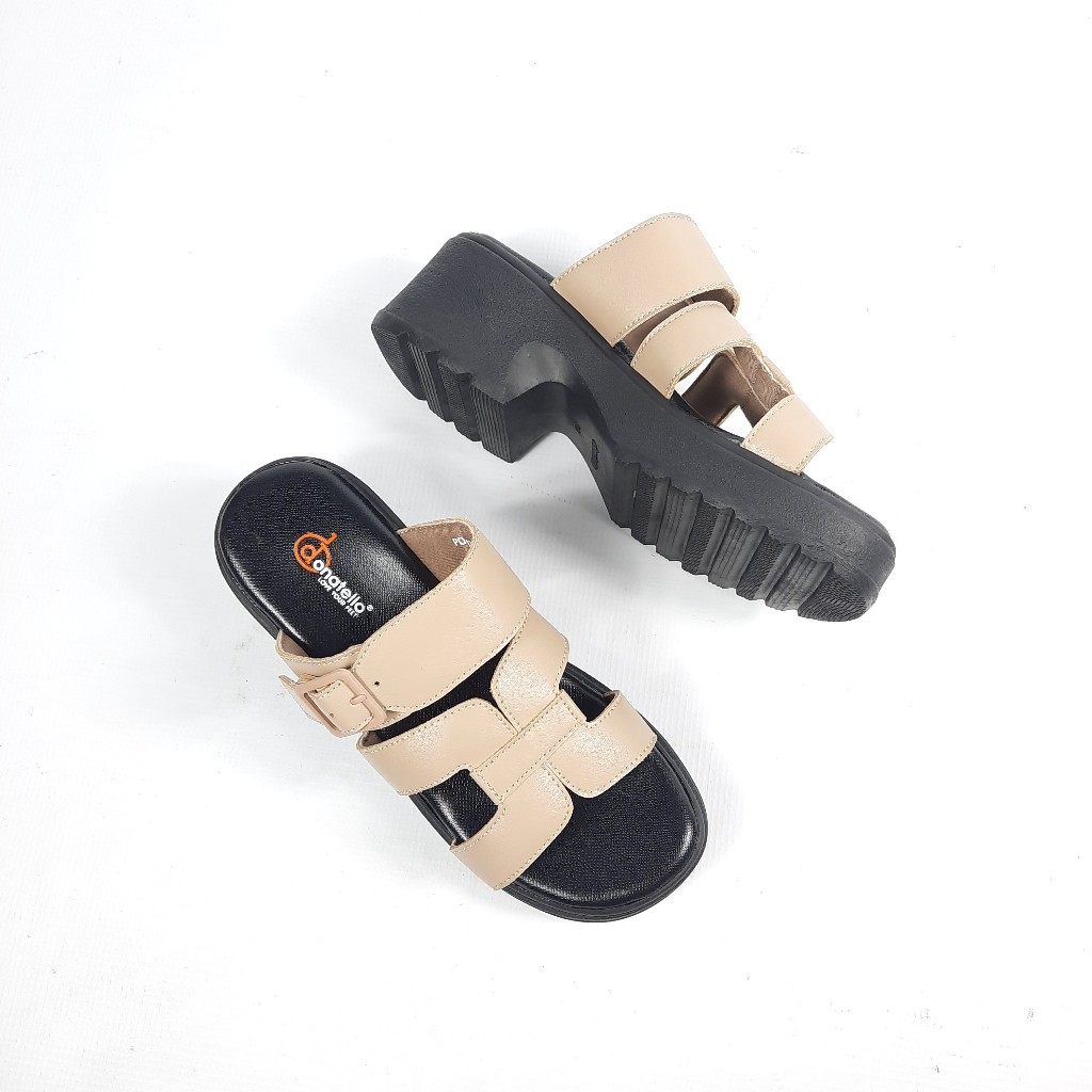 Sandal Slide Tinggi Casual Wanita Donatello PD.61701 (36-40)