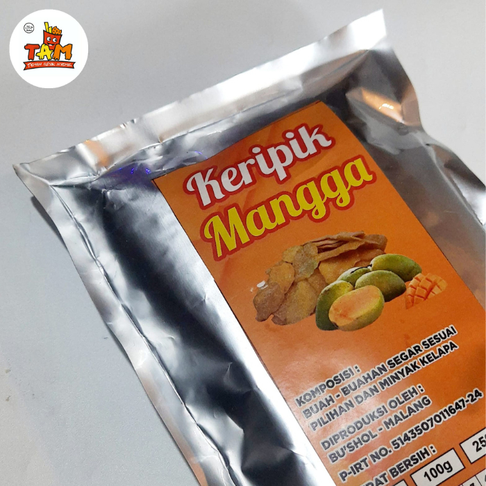 

Keripik MANGGA Asli Malang 75 Gram - Tam Snack