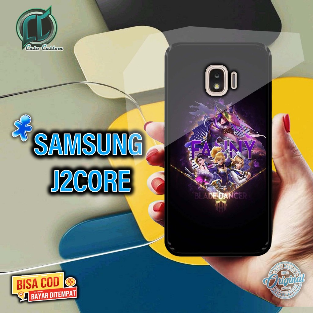 Case SAMSUNG J2 CORE - Fashion Case - Hardcase 2D Glossy - CASE CUSTOM - [MOTIF HERO ML] - Case Kila