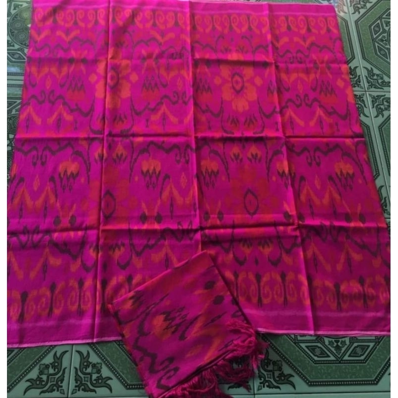 Kamen sutera mastuli Kalianget ori set selendang