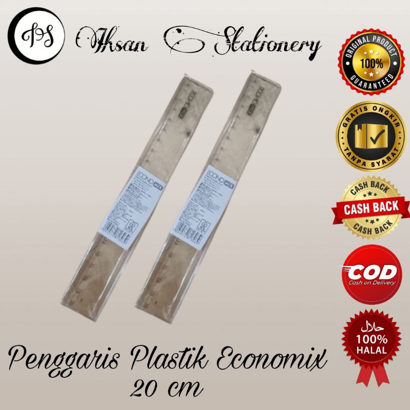 

Penggaris Econo 20 Cm Isi 12 Pcs (1 Lusin)