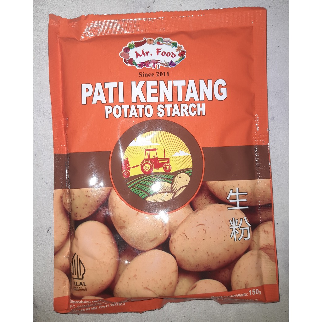 

tepung kentang mr food 150 gram
