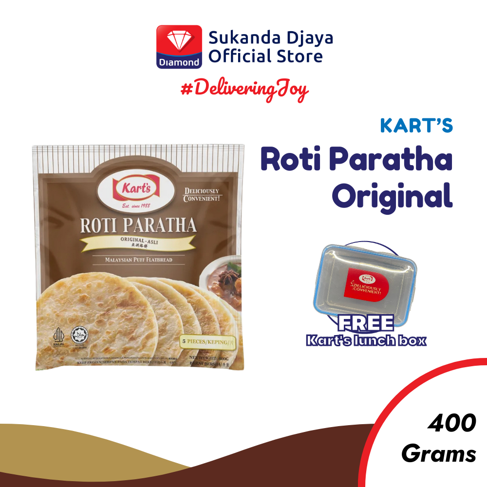 

Kart's Roti Paratha Original 400 Gr