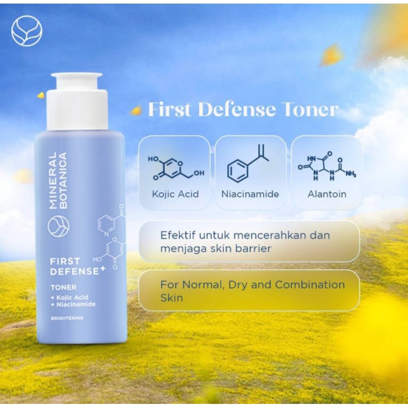 (BIRU) TONER MINERAL BONTANICA FIRST DEFENSE TONER