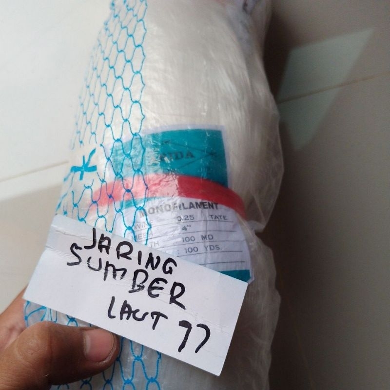 jaring ikan ARIDA 4 INCH 0.25 100MD/100YDS TATE / MATA MALANG