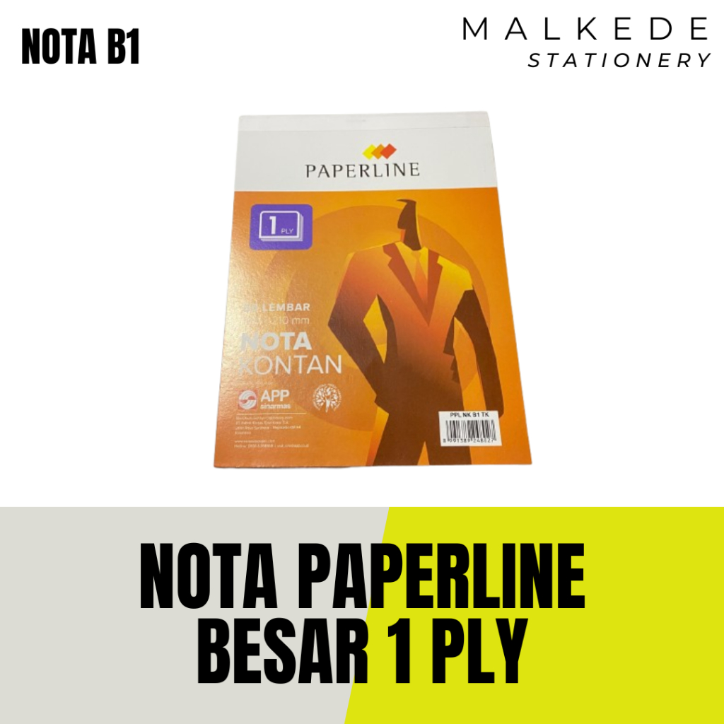 

NOTA KONTAN PAPERLINE BESAR 1 PLY | PPL B 1