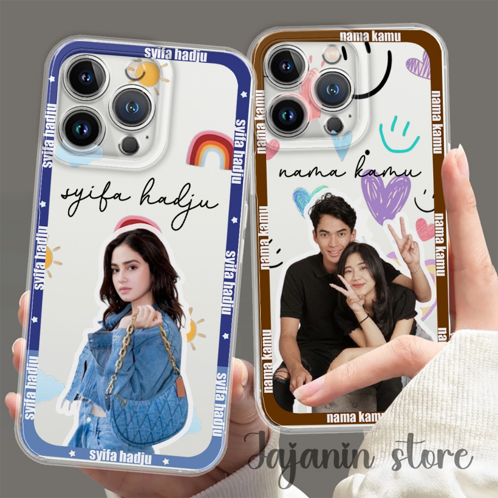 Custom Foto + Nama Kamu Sendiri Softcase VIVO Y20 Y12S Y20S Y18 Y03 Y28 Y21 Y21A Y21S Y16 Y12 Y15 Y1