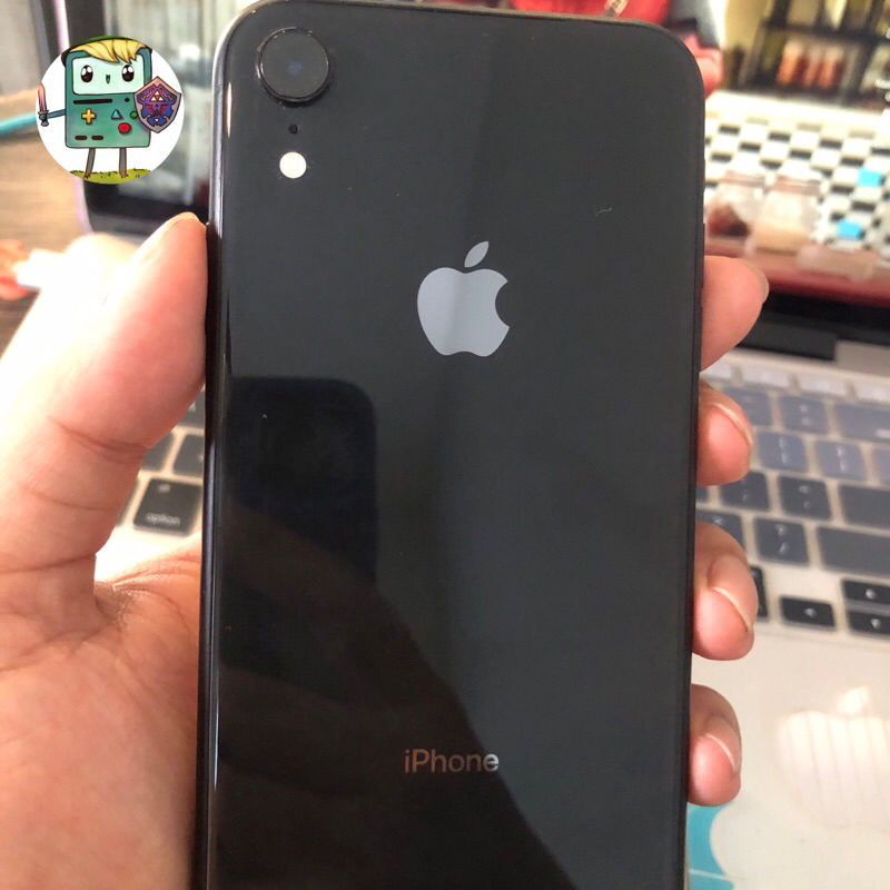 iPhone XR 64GB Black, ex Garansi Resmi (Digimap), sinyal permanen all operator