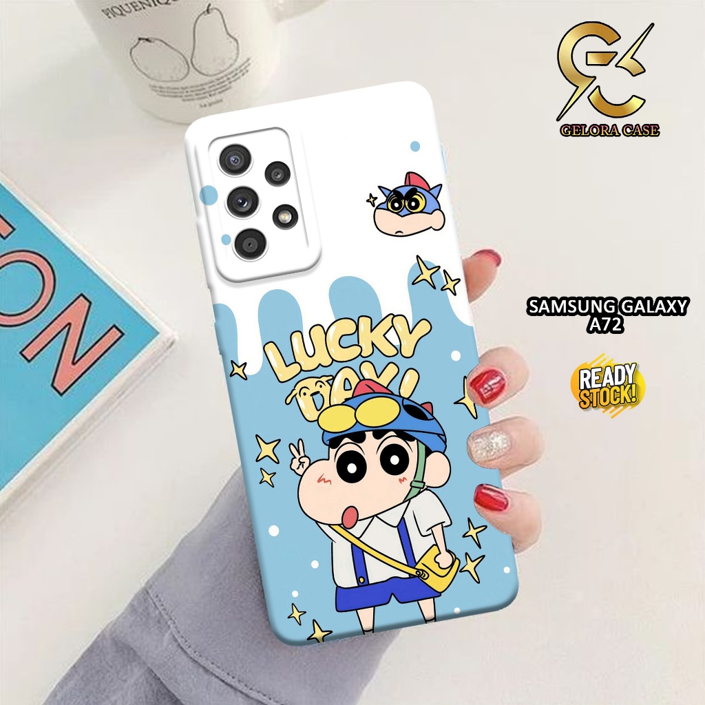 Softcase Samsung Galaxy A72 4G 2021 - geloracase - Casing  Samsung Galaxy A72 4G 2021 - Motif case l