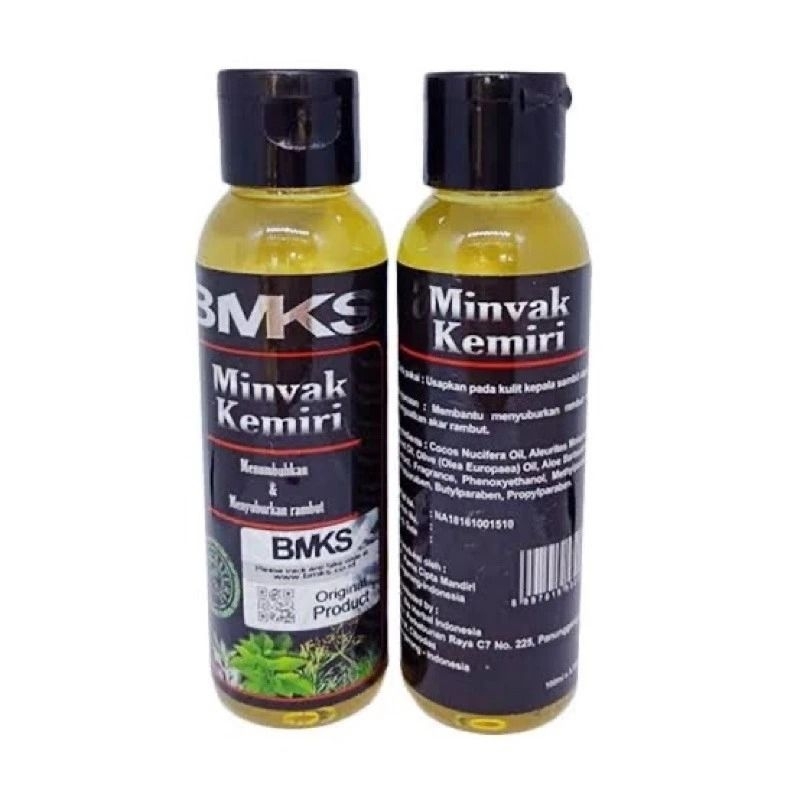 BMKS Minyak Kemiri Minyak Rambut BMKS Penumbuh Rambut Penebal Rambut ASLI
