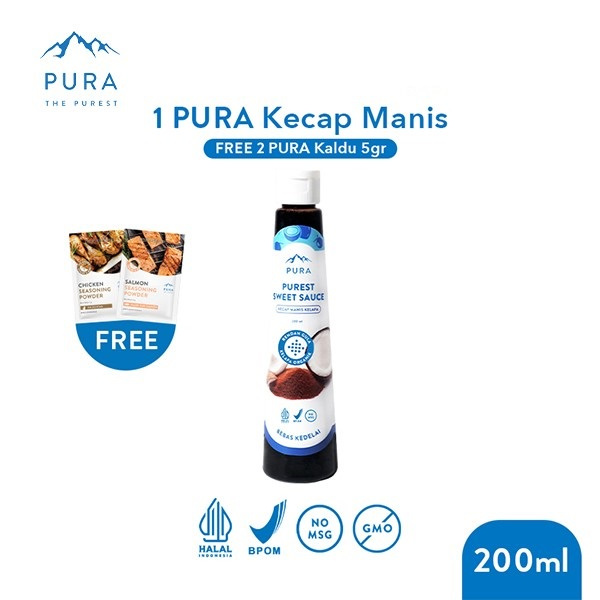 

Pura Kecap Manis (200ml) - Rendah Gula - Rendah Kalori mpasi bayi