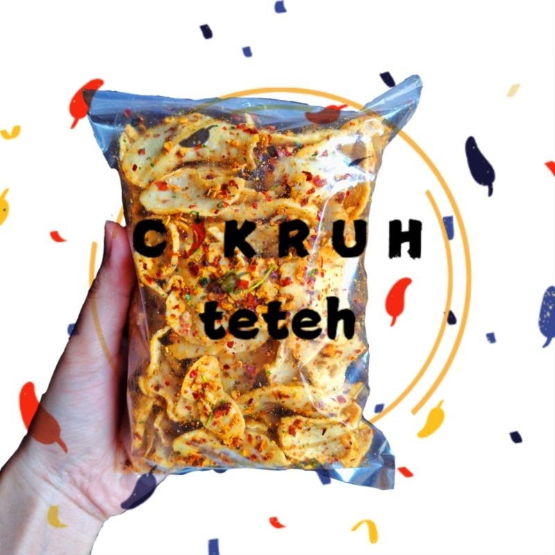 

BASRENG CIKRUH PEDES DAUN JERUK PEDAS NYIKRUH 250 500 GRAM 1KG GURIH PEDAS