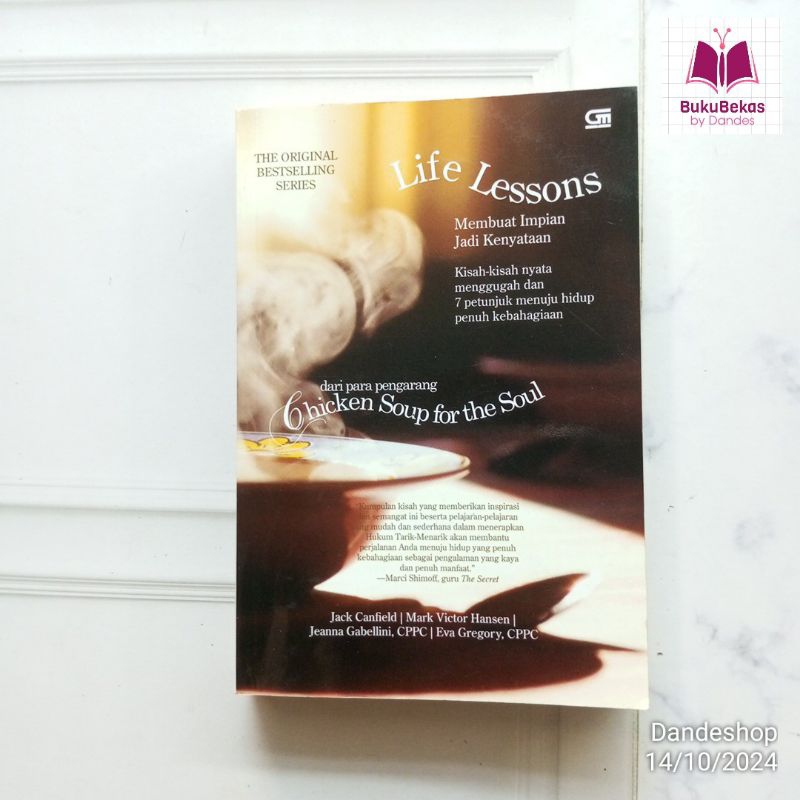 Life Lessons (Membuat Impian Jadi Kenyataan) by Jack Canfield dkk - Buku Bekas Preloved