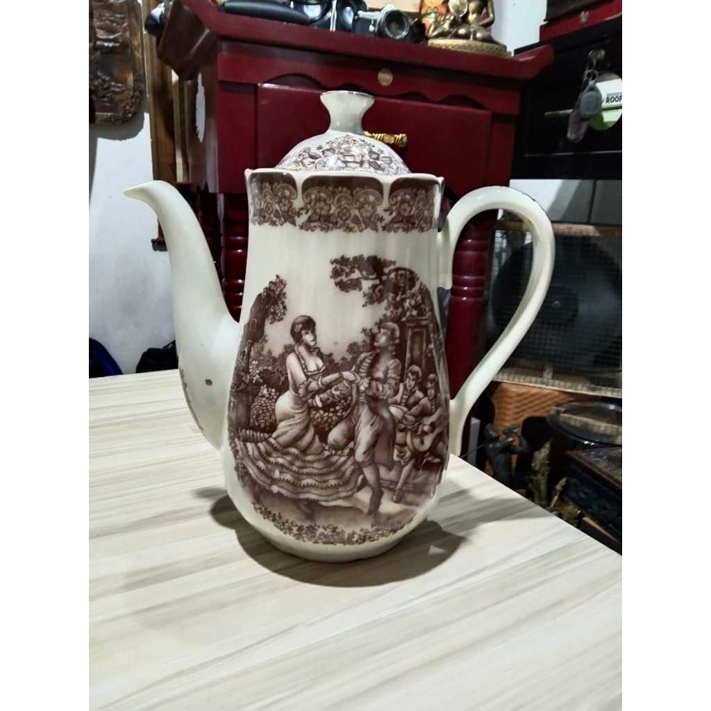 Teko Keramik Noritoki Kuno Jadul Antik