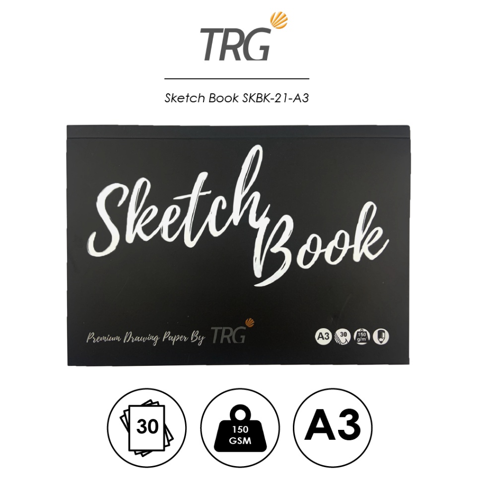

KODE N2L TRG Sketchbook Sketch Drawing Book A3 15gsm SKBK21A3 Kertas Buku Gambar Sketsa 15 gsm TRG