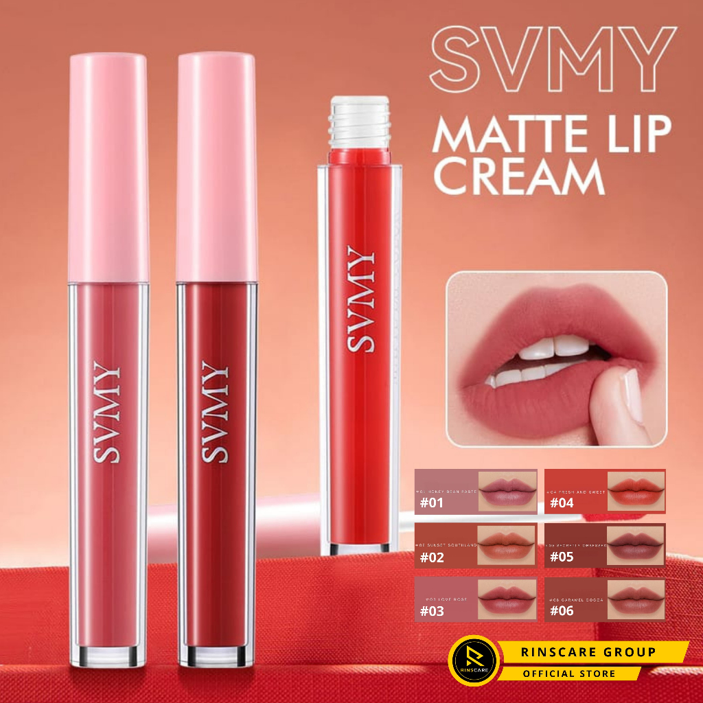 [ SVMY LIPSTIK ] SVMY 1085 Matte Lip Color Waterproof & Longlasting