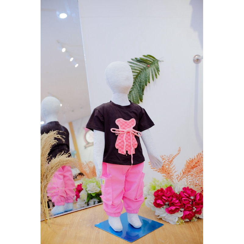 setelan kargo anak cewek setelan kargo korea anak cewek baju import korea anak cewek baju import ana