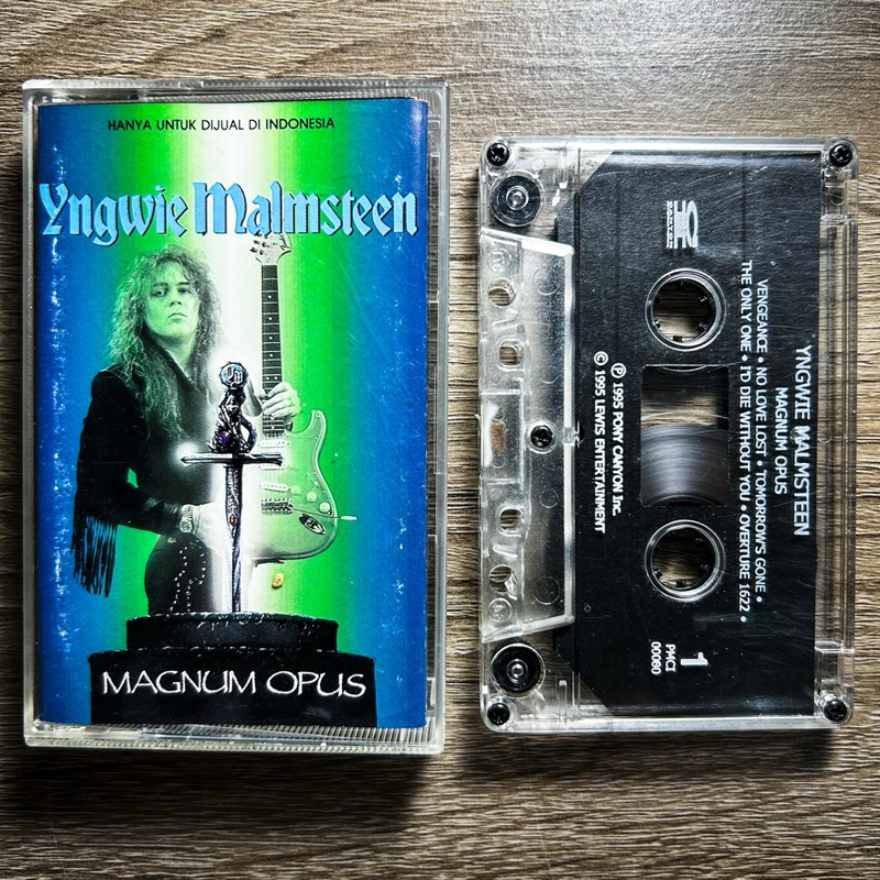 KASET YNGWIE MALMSTEEN "MAGNUM OPUS"