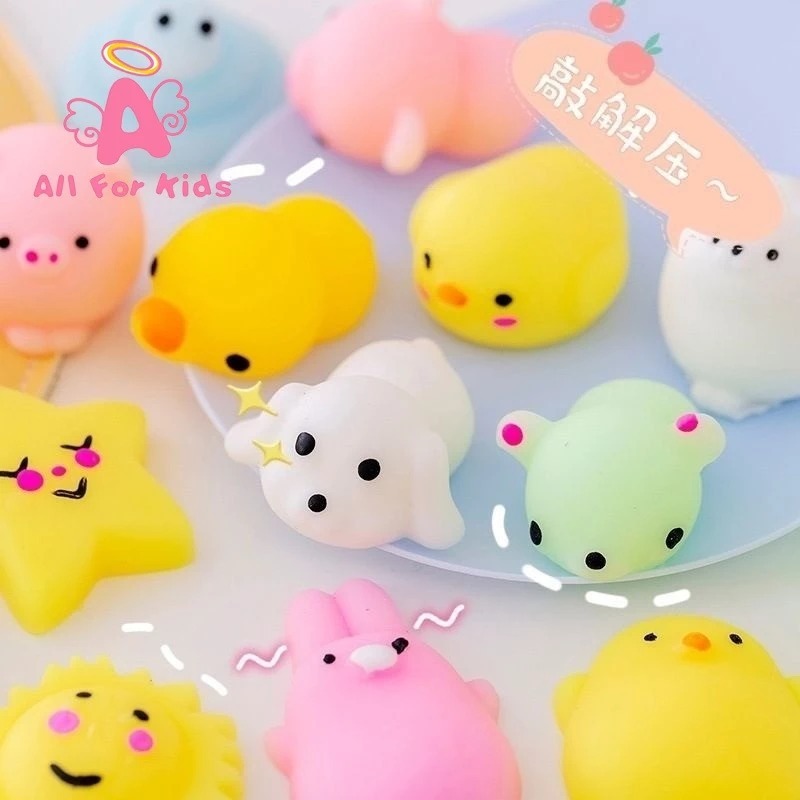Squishy Mini Murah Mainan Anti Stress Squishy Mochi HP Mainan Karet Binatang Mainan Anti Stres