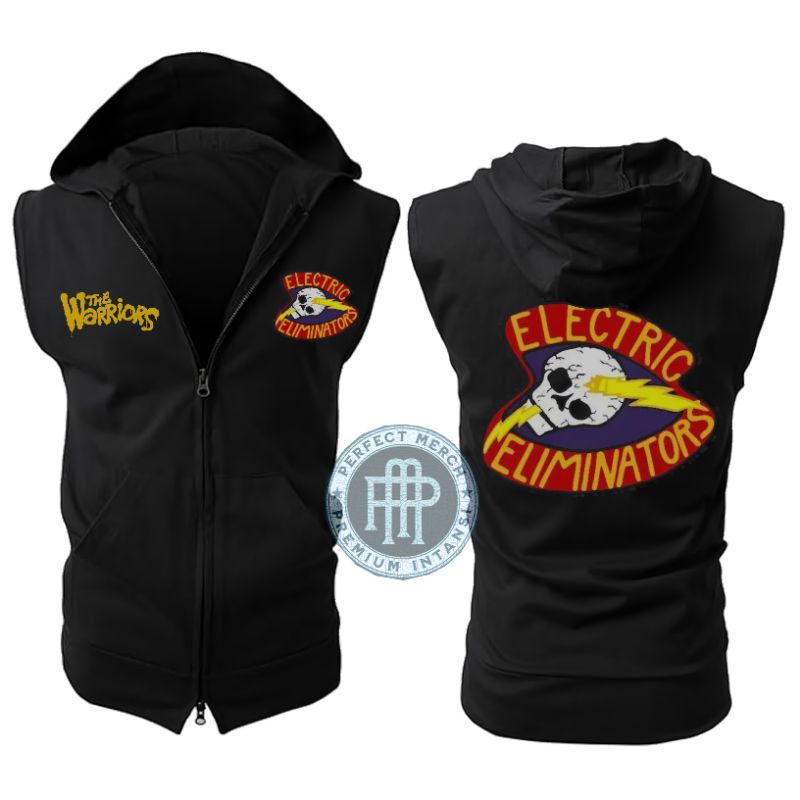 Jaket Rompi Vest Zipper The Warriors Electric Eliminator