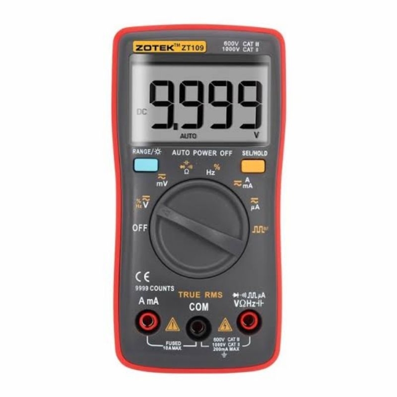 Zotek ZT109 digital avometer digital multimeter digital multester