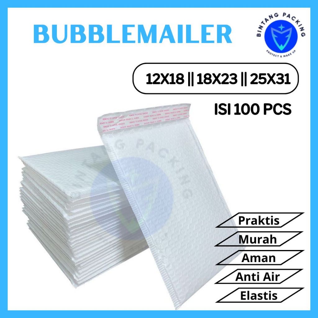 

Bubble Mailer Amplop Packing Bubble Paket Kemasan Bubble Poly Bubble Bungkus Bubble Olshop