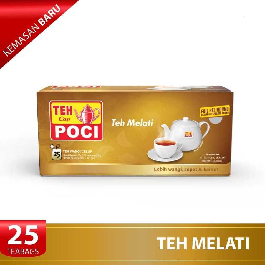 

Teh Celup Cap Poci Melati 50 gram (25 pcs)