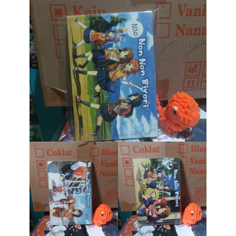 Komik non non biyori 1,2,4 segel / komik non non biyori vol 1,2,4 segel