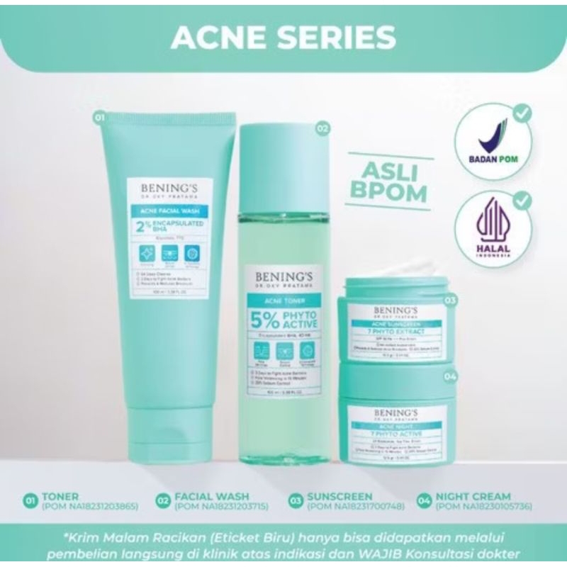 Paket ACNE BENINGS CLINIC