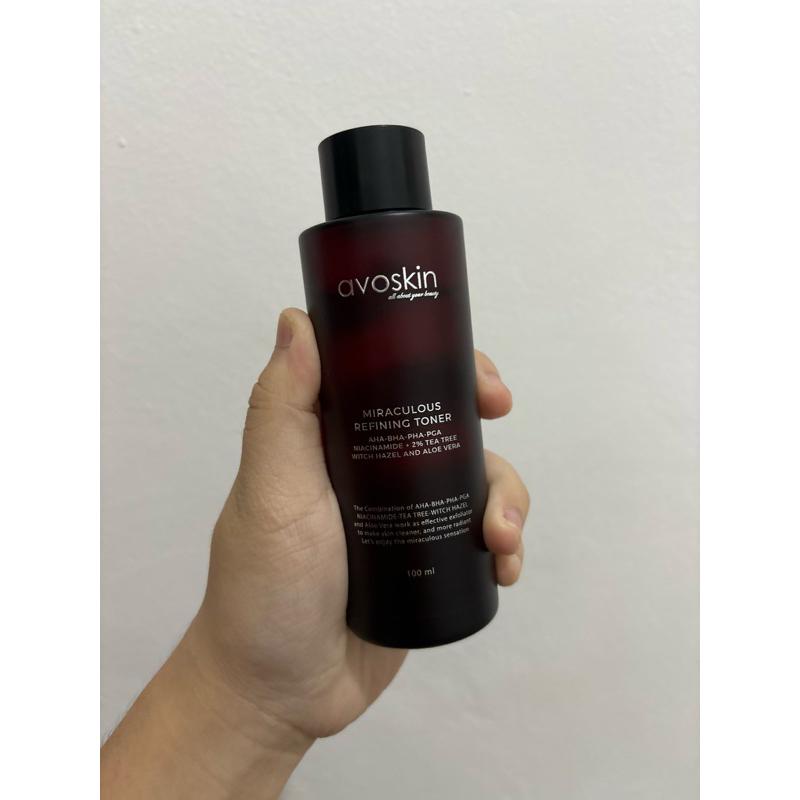 Preloved avoskin miraculous refining toner