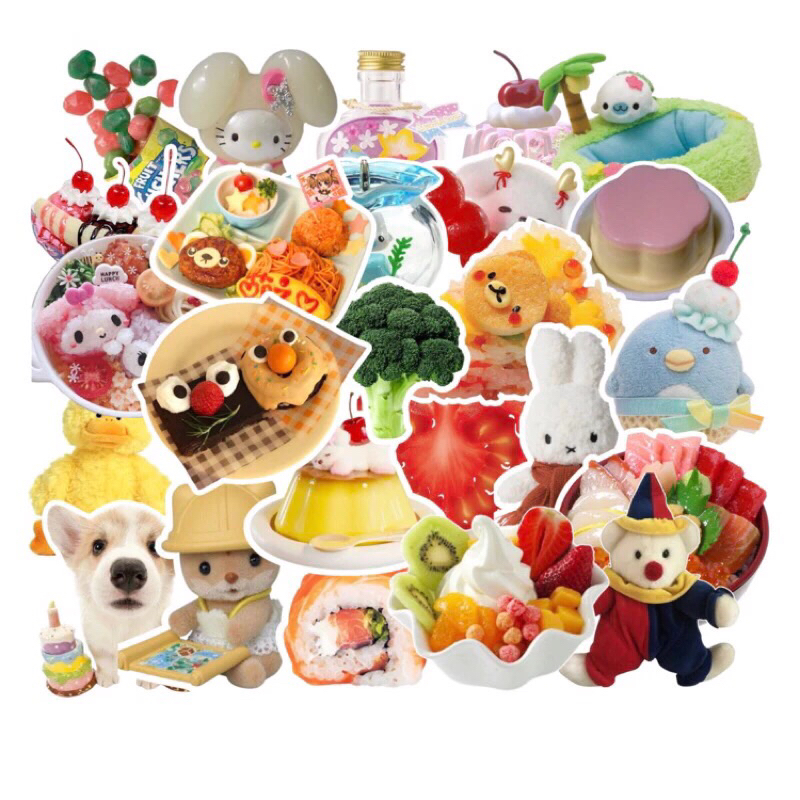 

DECO STICKERS PACK RETRO VINTAGE AESTHETIC