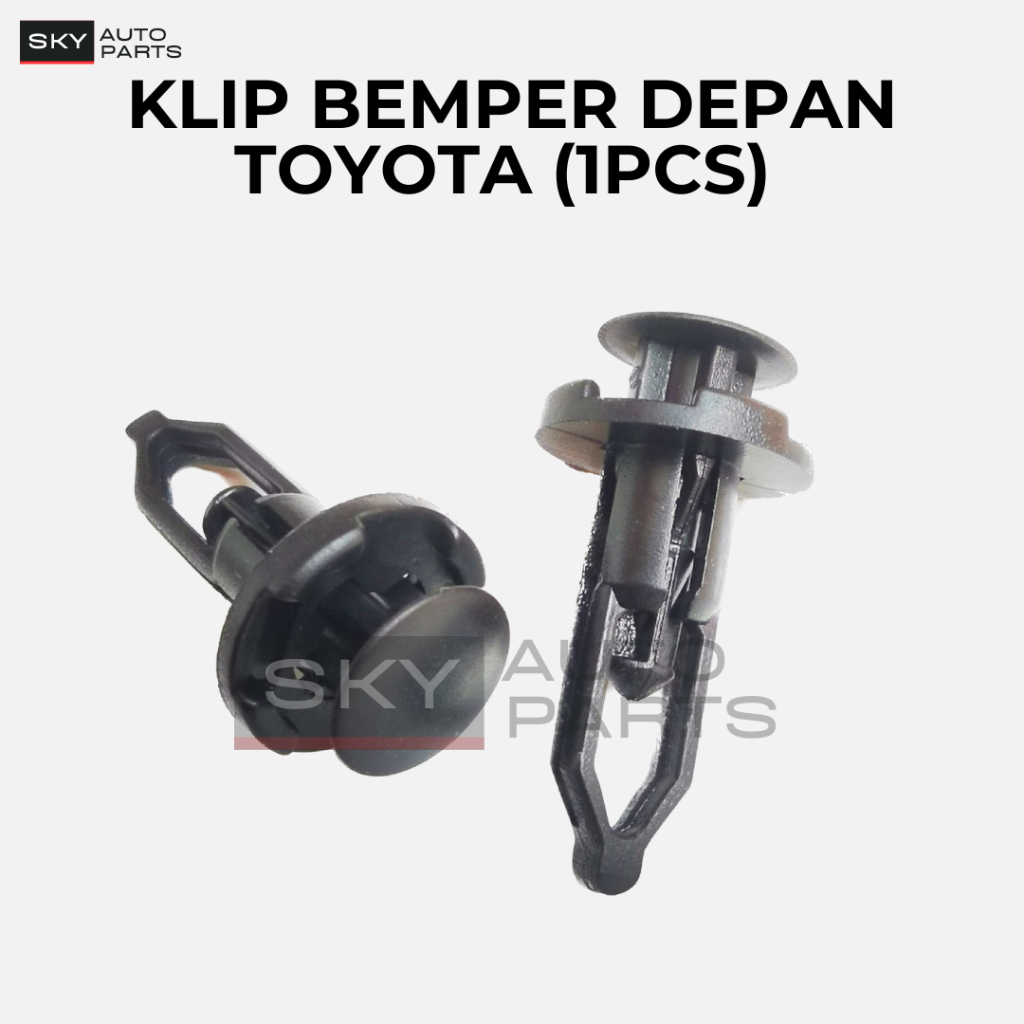 Kancing Klip Bemper Depan Universal Innova Fortuner Agya Ayla - Klip Pengunci Mobil - Clip
