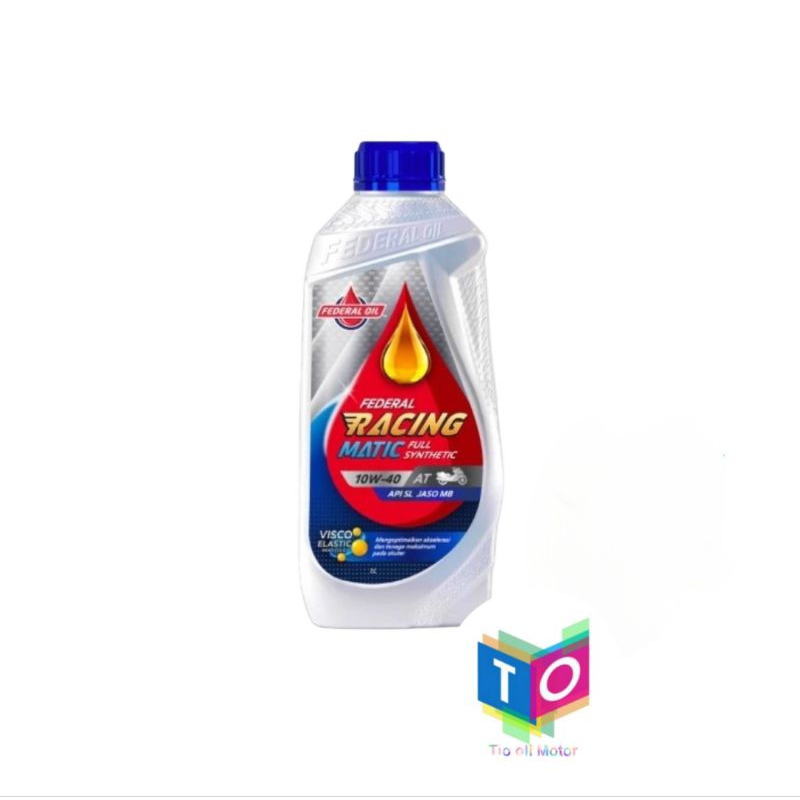 Federal Racing Matic 10W-40 Matic Oli Mesin Federal Matic