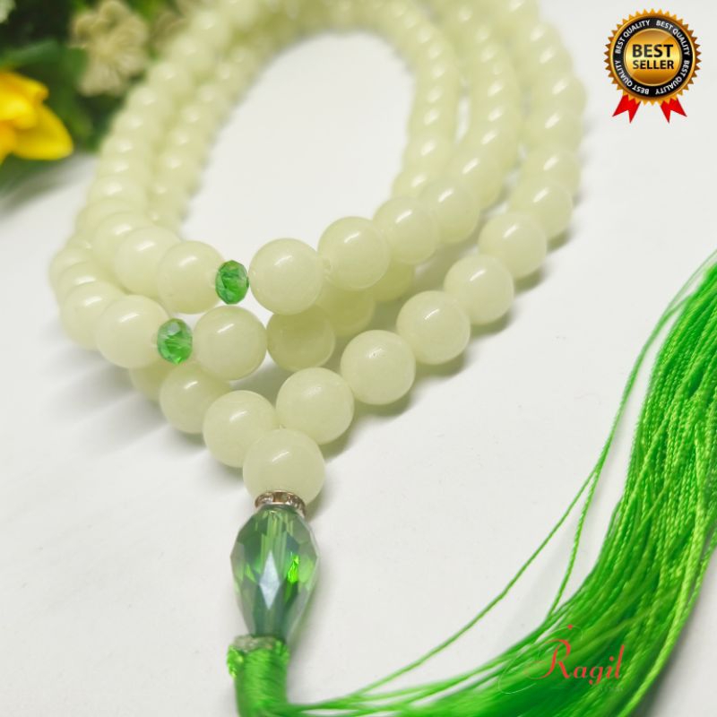 TASBIH BATU FOSFOR MENYALA DALAM GELAP KUALITAS TERJAMIN