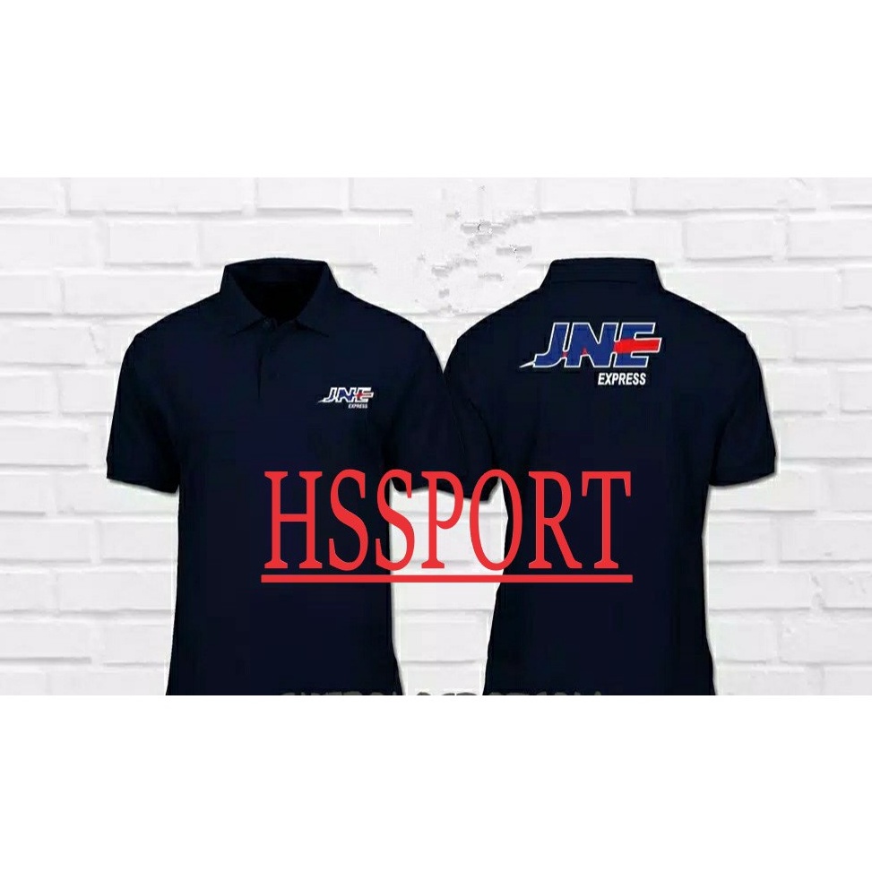 BAJU JNE POLOSHIRT  KAOS POLO JNE POLO SHIRT JNE BAJU TSHIRT EKSPEDISI JASA KIRIM BAJU BERKERAH JNE 